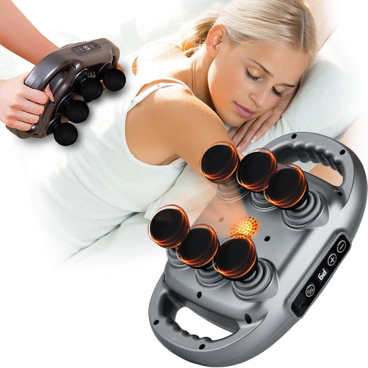 6 Head Massage Gun