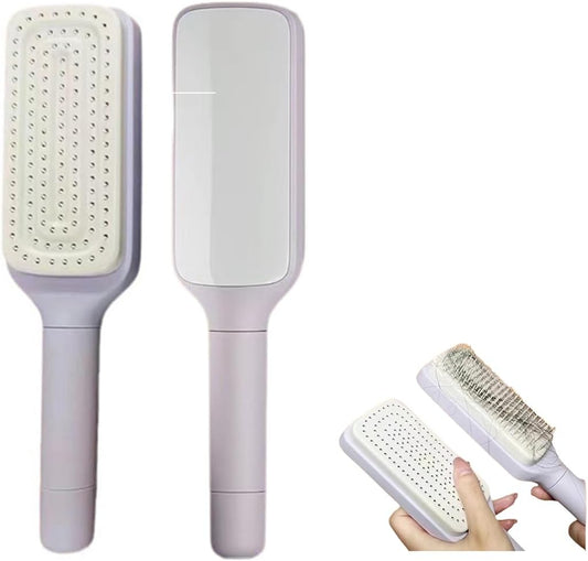 Self Cleaning Hair Brushes
