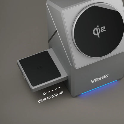 OWL PEAK 3-in-1 Magnetic Wireless Charger