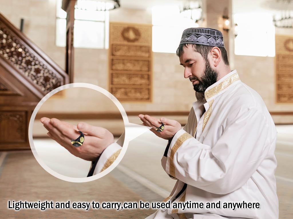 Smart Tasbih Zikr Ring