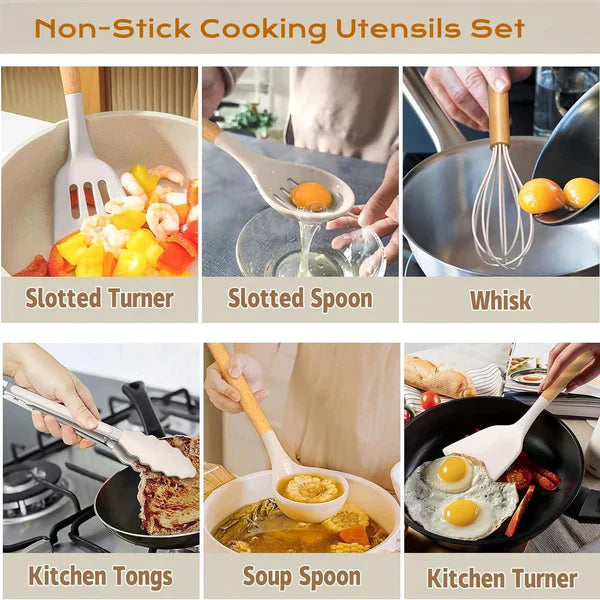 Kenaidi Silicone Kitchen Set